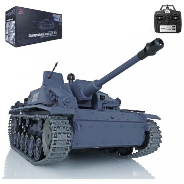 ectqb8wf8b880b_0 jpg - Tanque de Guerra TOUCAN RC HOBBY 3868 com Controle Remoto, Escala 116, Azul