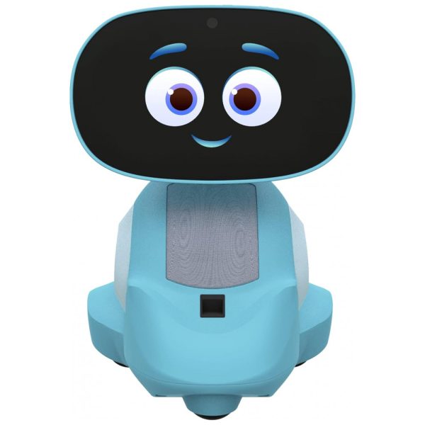 ectqbgyytwr90b_0 jpg - Robô com Inteligência Artificial Educacional com Controle de Voz para Crianças de 5 a 12 Anos, MIKO MY COMPANION, Azul