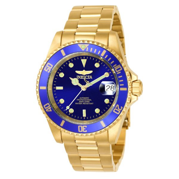 ectqbo0398_vni_0 jpg - Relógio Masculino Automático Pro Diver, Invicta 8930OB, Dourado e Azul