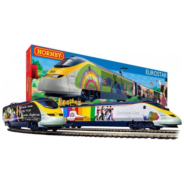 ectqbxnd58480b_0 jpg - Conjunto de Trem Trenzinho Elétrico Escala HO, HORNBY R1253T, Amarelo