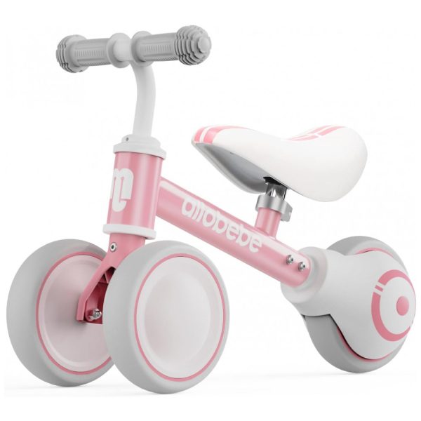 ectqbzkjn4q70b_0 jpg - Bicicleta sem Pedal Infantil com 3 Rodas para Crianças de 1 a 4 Anos, ALLOBEBE, Rosa