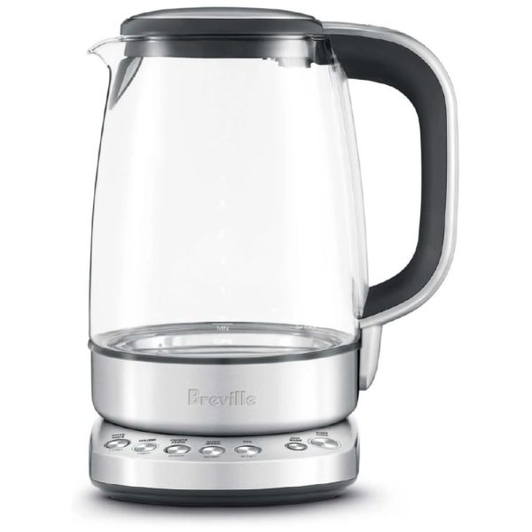 ectqck2io2m00b_0 jpg - Chaleira Elétrica, Aço Inoxidável, Vidro, 1,7L, Transparente, BREVILLE BKE830XL, Prateado