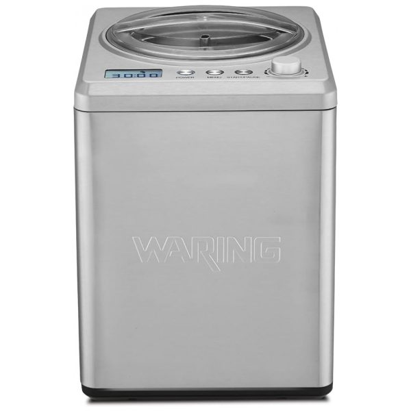 ectqcr22f2t70b_0 jpg - Máquina de Sorvete Automática em Aço Inoxidável Capacidade 2,5L, 110V, Waring WCIC25, Prata