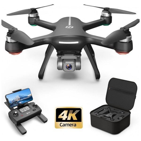 ectqd9wmgh580b_0 jpg - HS700E Drone com Câmera 4K UHD 130 Graus FOV GPS 5GHz, Retorno Automático, HOLY STONE, Preto