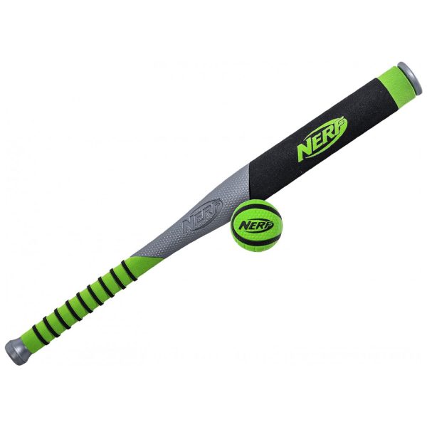 ectqdgzfjrl90b_0 jpg - Bastão de Beisebol Infantil de Espuma Macia com Bola, Nerf, Verde