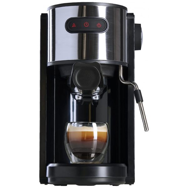 ectqdlprg1790b_0 jpg - Máquina de Café Expresso com Bocal de Leite, 110V, Coffee Gator, Preta