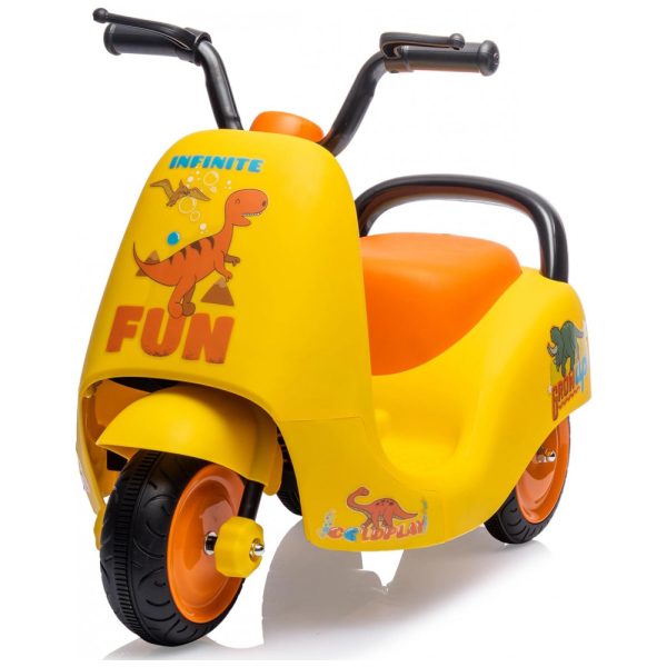 ectqdnmfrcmc0b_0 jpg - Moto Elétrica Triciclo Infantil com Bateria 6V e Pedal para Crianças de 3 a 6 Anos, PALBYS, Amarela