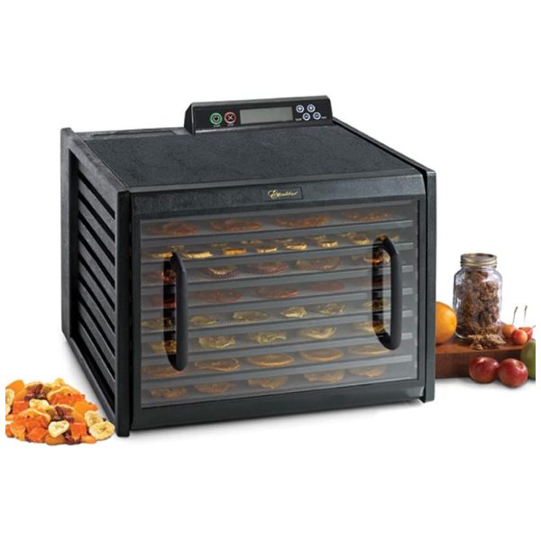 ectqegu5x5110b_0 jpg - Excalibur 3948CDB Desidratador de Alimentos com 9 Bandejas 600W, 110V, Preta