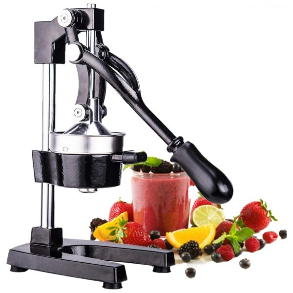 ectqex8wpym10b_0 jpg - Espremedor de Frutas Manual Profissional, Aço Fundido, CO Z, Preto