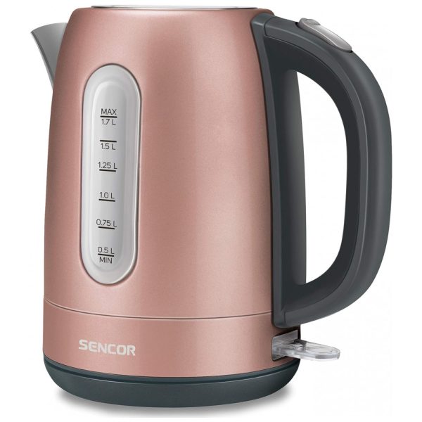 ectqf15w4xg70b_0 jpg - Chaleira Elétrica 1.7L com Proteção de Fervura e Aço Inoxidável, 110v, SENCOR SWK1775RS, Rosa