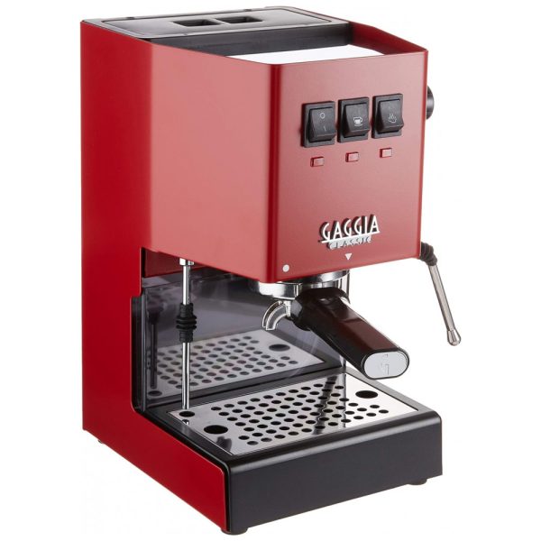 ectqf5f42h680b_0 jpg - Máquina de Café Expresso com Bocal de Leite, 110V, Gaggia RI9380, Vermelha