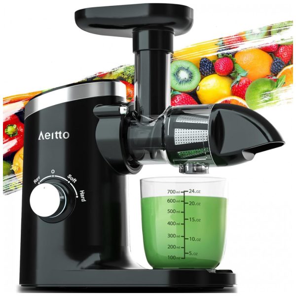 ectqfdtnjfp80b_0 jpg - Centrífuga de Frutas com 2 Velocidades, 100RPM, 110v, AEITTO, Preto