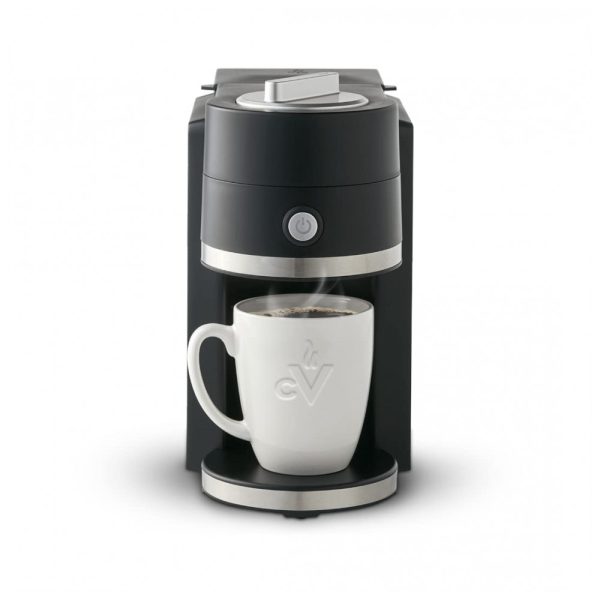 ectqfkgqmv780b_0 jpg - teira Elétrica Expresso Compatível com Cápsulas de Chá e Café SingleServe, Barista, 110v, CAFE VALET, Preto