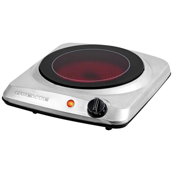 ectqfmps65470b_0 jpg - Cooktop Elétrico de Infravermelho Portátil de Vidro Cerâmico com 5 Níveis de Temperatura e Fácil de Limpar, 110V 1000W, OVENTE BGI101S, Prata