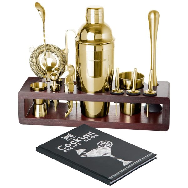 ectqfwrrb5w80b_0 jpg - Modern Mixology Kit Bn Profissional 24 Peças em Aço Inoxidável com Suporte e Livro de Receitas