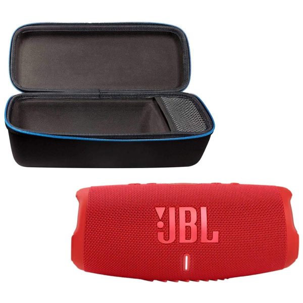 ectqfzlmwnz80b_0 jpg - Caixa de Som Bluetooth Portatil 5 a Prova d IP67 com 20H de Reprodução, JBL Charge 5 Red with Case, Vermelho