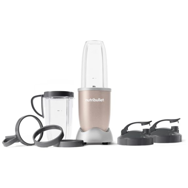 ectqg3z1k3610b_0 jpg - Liquidificador para Vitaminas com 13 Acessórios, 110V 900W, NUTRIBULLET NB9 1301, Dourado Champanhe