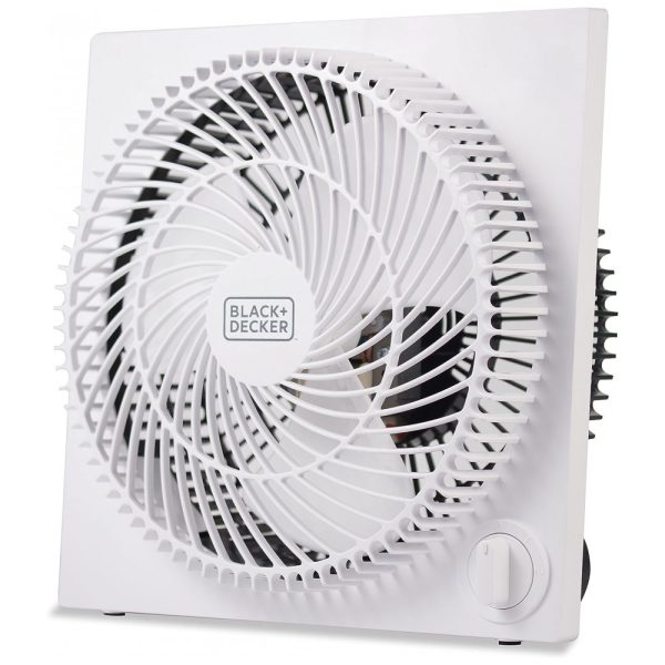 ectqg4yc6pw60b_0 jpg - Mini Ventilador de Mesa 3 Velocidades, Silencioso, 110V 40W, BLACKDECKER BFB09W, Branco