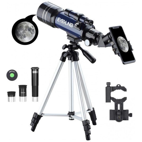 ectqg89csl980b_0 jpg - Telescópio Astronômico 15x180 com Tripé Ajustável e Adaptador de Celular, ESSLNB 36070, Azul