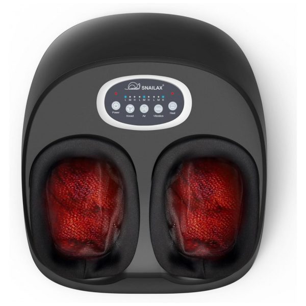 ectqg95qq97b0b_0 jpg - Massageador Elétrico para Pés com 3 Configurações, Bivolt, Snailax, Preto