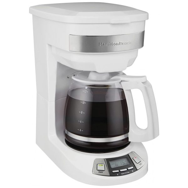 ectqgj8qbcn90b_0 jpg - Cafeteira Elétrica Programável 2.8L com Painel Digital, Branca, 110v, HAMILTON BEACH 46294, Branco