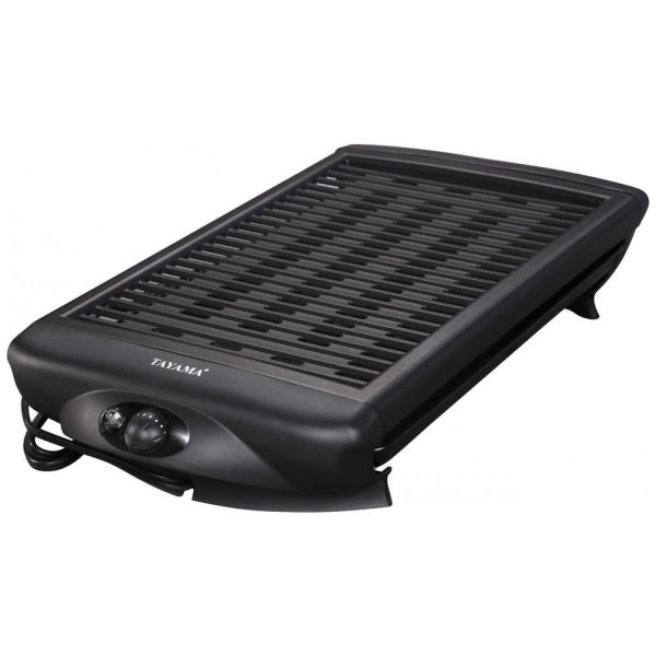 ectqgl3d7wh10b_0 jpg - Churrasqueira Elétrica Grill com Controle de Temperatura Ajustável, 1120W, 110v, TAYAMA TG 868, Preto