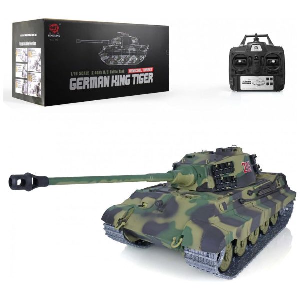 ectqgpvp9b880b_0 jpg - Tanque de Guerra TOUCAN RC HOBBY German King Tiger 3888A com Controle Remoto, Escala 116, Camuflado