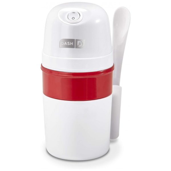 ectqgr6954y70b_0 jpg - Máquina de Sorvete Automática 400mL de Capacidade, 110v, DASH DPIC100GBWH04, Vermelho