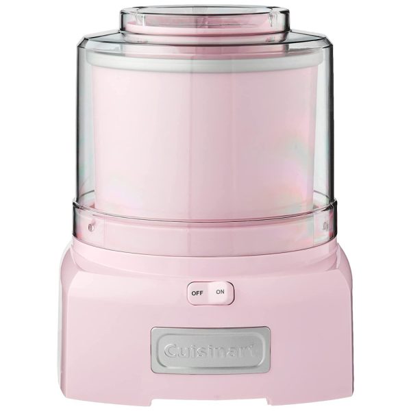 ectqgs45tuc10b_0 jpg - Máquina de Sorvete Sorveteira 21PK, 1,2 Litros, 110v, CUISINART ICE 21PKP1, Rosa