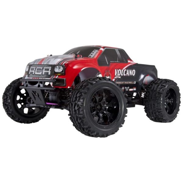 ectqgvnvbvh00b_0 jpg - Off Road Controle Remoto Totalmente Ajustável Sem Fio Impermeável Recarregável Tração 4x4, REDCAT RACING VOLCANOEP 94111 RB 24, Vermelho