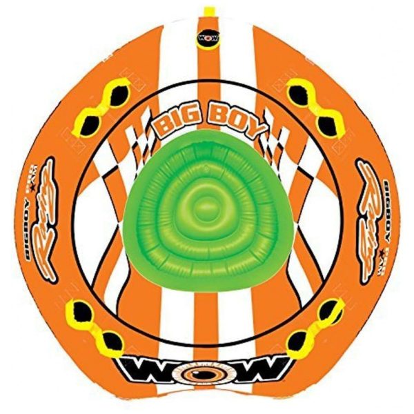 ectqgvxts4280b_0 jpg - Boia Rebocável Aquática WOW Sports para 4 Pessoas, Laranja