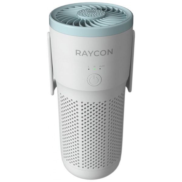 ectqgxgk1k5c0b_0 jpg - Purificador de Ar 2 em 1 com Velocidades Ajustável e Filtro Hepa, Raycon, Branco