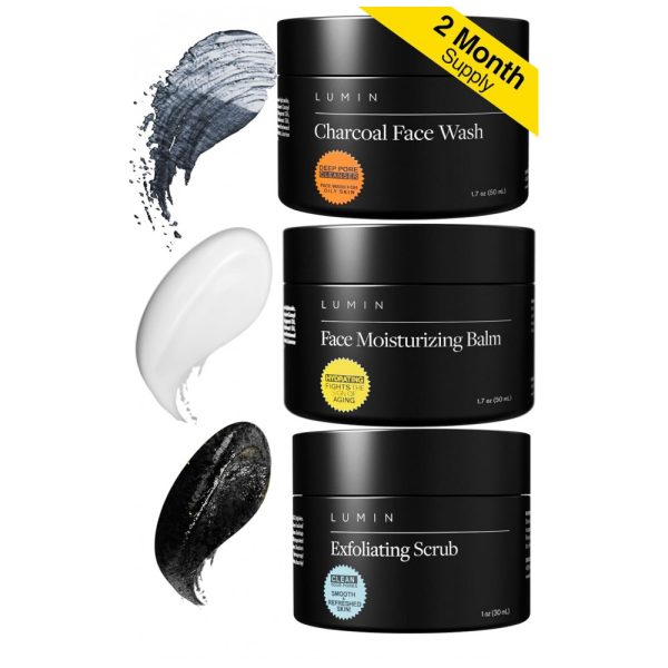 ectqgyxgsxv70b_0 jpg - Kit Skincare de Cuidados com a Pele Anti Idade para Homens com 3 Produtos, LUMIN, Preto