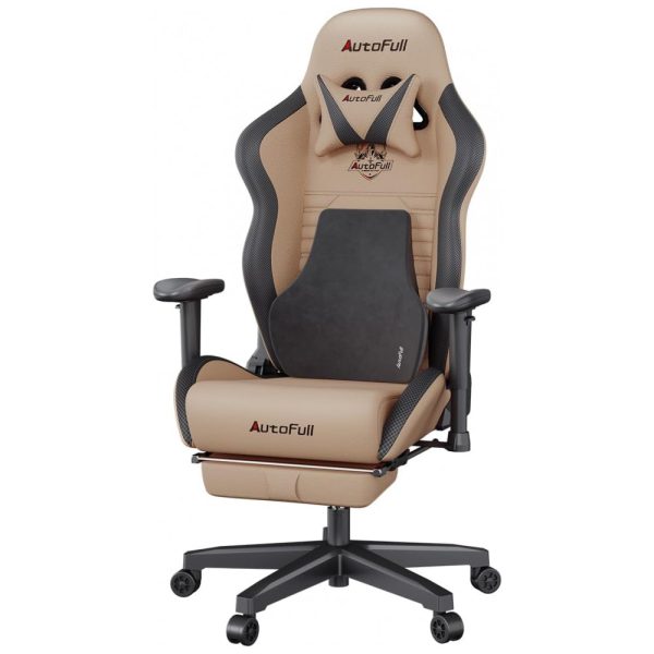 ectqh334fd290b_0 jpg - Cadeira de Escritório Gamer Reclinável e Ergonômica com Apoio de Braço Ajustável, AUTOFULL AF083ZPJA, CB, Marrom