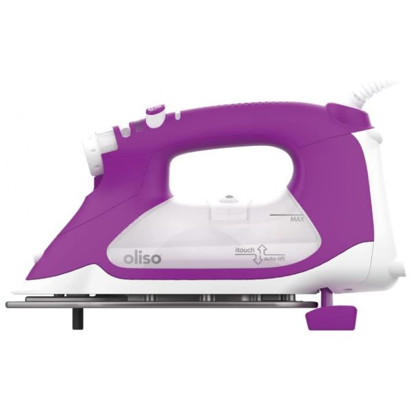 ectqh6sjvzj90b_0 jpg - Ferro de Passar TG1600 Pro Plus á Vapor, com Desligamento Automático, 1800W, 110W, Roxo, OLISO 10003079, Lilás