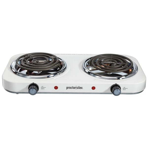 ectqhd9yzvf90b_0 jpg - Cooktop Elétrico Portátil com 2 Queimadores e Ajuste de Temperatura, 110V 1700W, Proctor Silex, Branco