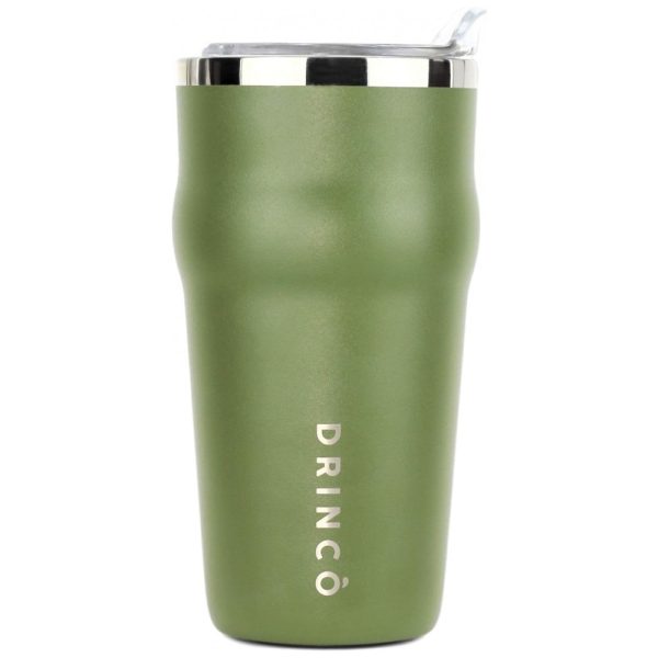 ectqhztwz6c80b_0 jpg - Copo Térmico 600 mL para Cerveja, Café com Isolamento a Vácuo, DRINCO, Verde