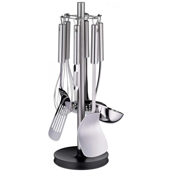 ectqifwr73210b_0 jpg - Conjunto de Utensilios de Cozinha com Cromagem em Aço Inoxidável, 7 Peças, WMF