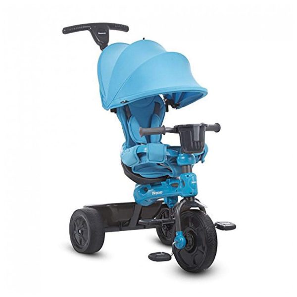 ectqik0xxhi10b_0 jpg - Triciclo Infantil para Passeio com Assento Ajustável 4 Estágios, Idade Recomendada 6 Meses a 5 Anos, JOOVY 1020, Azul