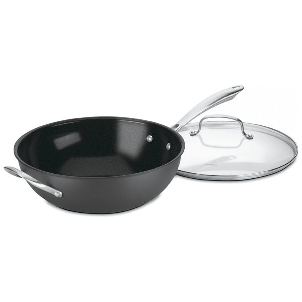 ectqik9sm6200b_0 jpg - Frigideira Antiaderente com Tampa de Vidro, Cuisinart GG26 30H