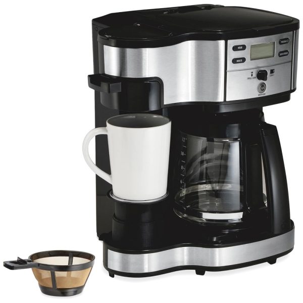 ectqippd7ie00b_0 jpg - Máquina de café 2 way Brewer de, HAMILTON BEACH 49980A, Preto