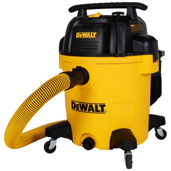 ectqj1ykpvqb0b_0 jpg - Aspirador de Pó e Líquidos 45,4L com Redução de Ruído, Resistente à Água e Design Compacto, 110V 300W, DEWALT DXV12PQTA, Amarelo