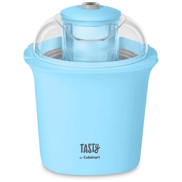 ectqj2wxg3b80b_0 jpg - Tasty Sorveteira Elétrica Função Iogurte 1,5L, 110v, CUISINART ICM100TBL, Azul Claro