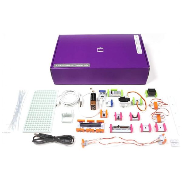 ectqj8gbwjp80b_0 jpg - Kit littleBits RVR Topper Programe com Microsoft MakeCode ou Micro bit Python, compatível com Sphero RVR.