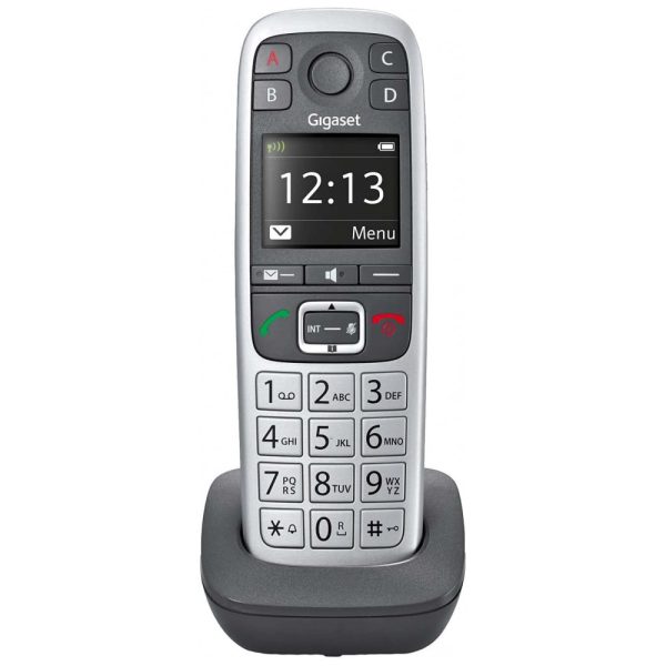 ectqjd49f6m80b_0 jpg - Telefone sem Fio para Sênior com Botão Grande e SOS, 1 Ap, GIGASET E560H, Cinza