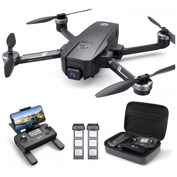 ectqjkhmnh580b_0 jpg - Drone HS720E com Camera 4K e Estojo de Transporte, HOLY STONE, Preto