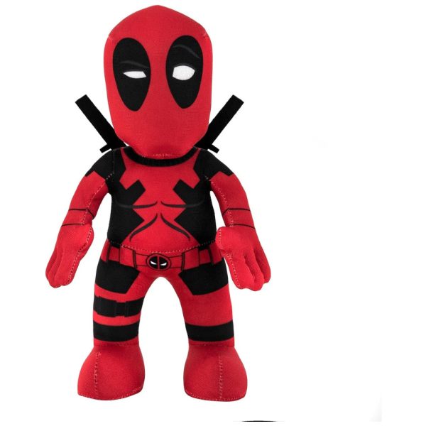 ectqjysztjp90b_0 jpg - Pelúcia Deadpool de 25 cm com com Detalhes Autênticos Sublimados Diretamente dos Arquivos da Marvel, Bleacher Creatures, Vermelho