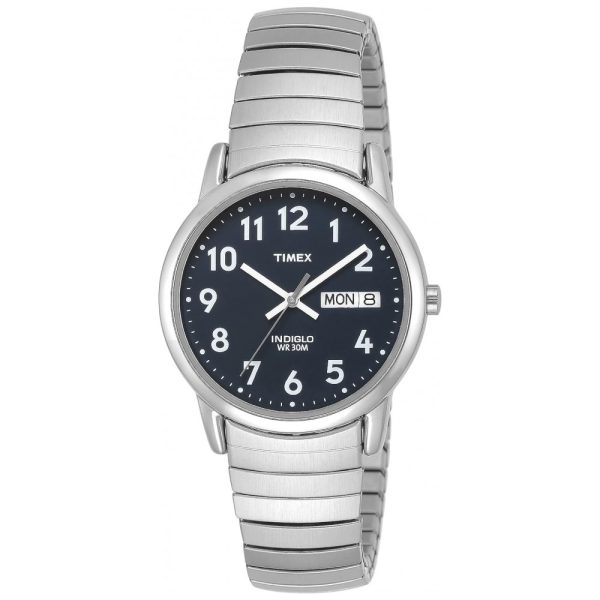 ectqk0iit0000b_0 jpg - Relógio Masculino Easy Reader, TIMEX T20031, Prateado