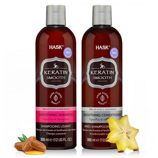 ectqkcvvj4g70b_0 jpg - Shampoo e Condicionador Todos Tipos de Cabelos Retarda a Queda Para Homens Mulheres 355ml, HASK EXOTICS, Marrom Escuro