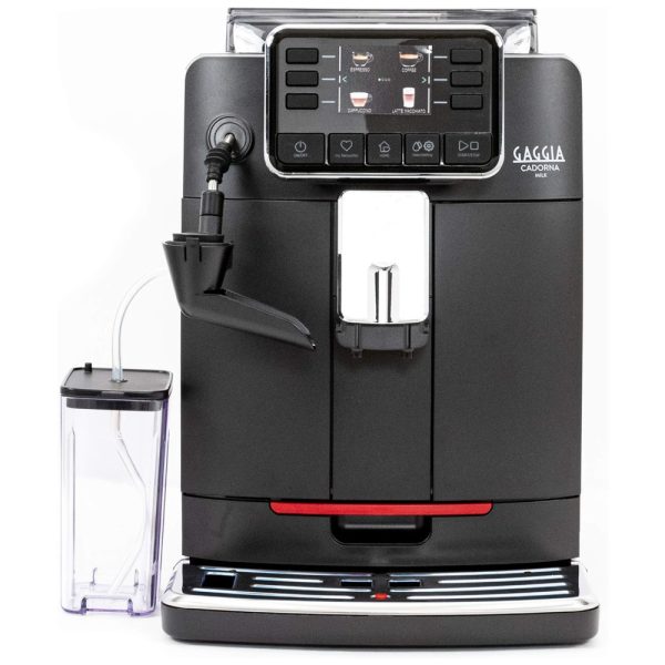 ectqkh5vnd980b_0 jpg - Máquina de Café Expresso Super Automática com Vaporizador, 10 Bebidas Pré Programadas e Acessório para Espuma de Leite, 110V 1400W, Gaggia Cadorna Milk, Preta